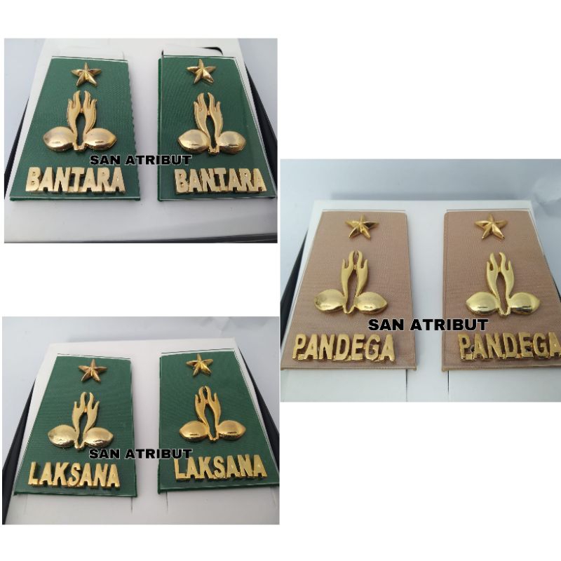 EVOLET/PANGKAT/TKU PRAMUKA  BANTARA/lLAKSANA/PANDEGA ALAS AKRILIK TIMBUL COR PREMIUM