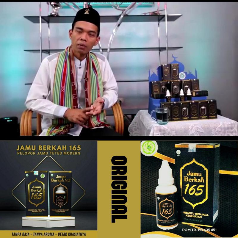 

Jamu Berkah 165 Jamu tetes berkah 165 original 11 Tetes tuntaskan segala macam penyakit