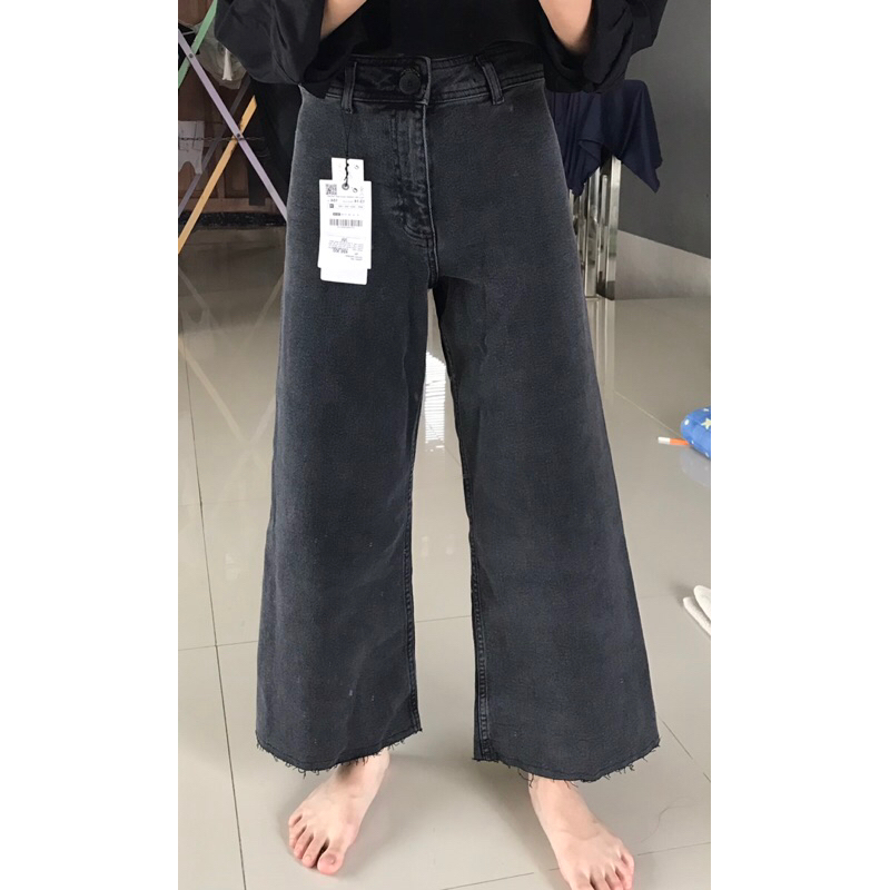 Zara Marine Jeans Cullote Fit