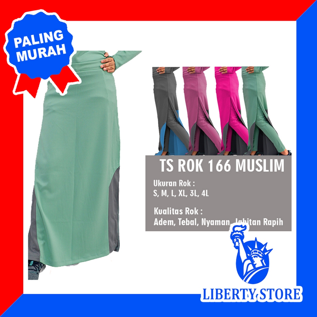 Celana Rok Senam Muslimah MOU 166  Rok Celana Muslimah