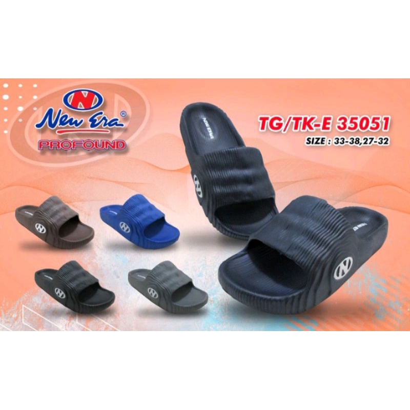 Sandal slop Anak sandal New Era TK 35051 New era TG E-35051 sandal anak model slop sandal selop anak