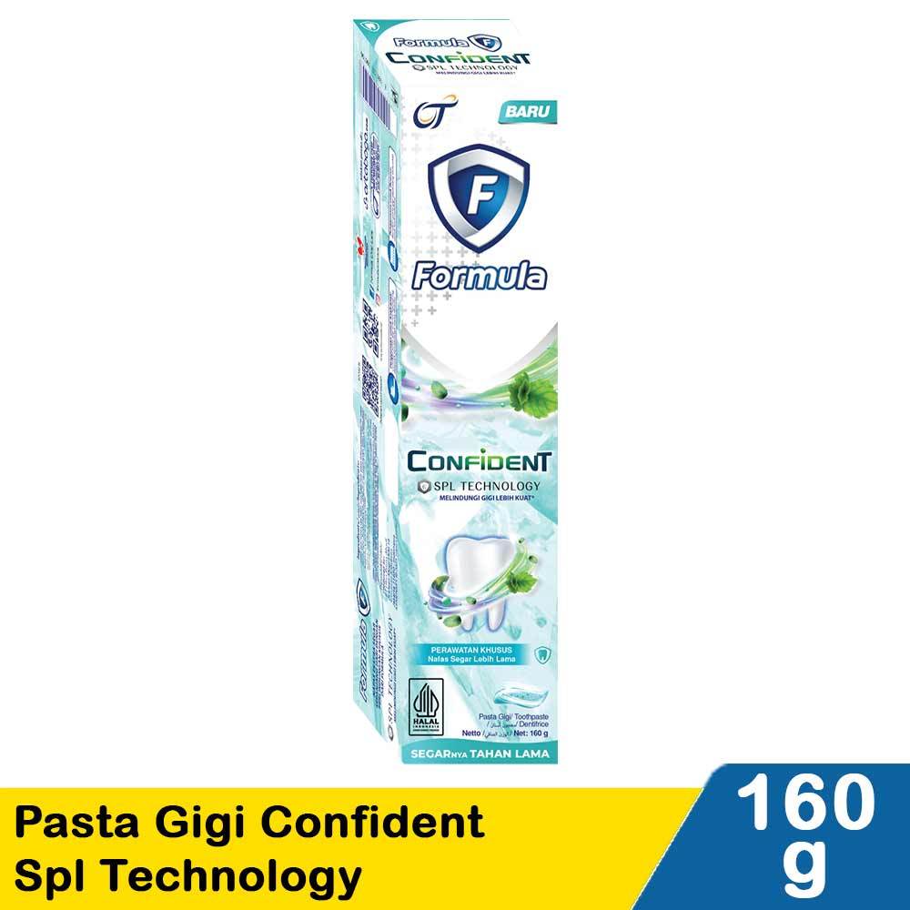 Formula Pasta Gigi Confident Spl Technology 160g