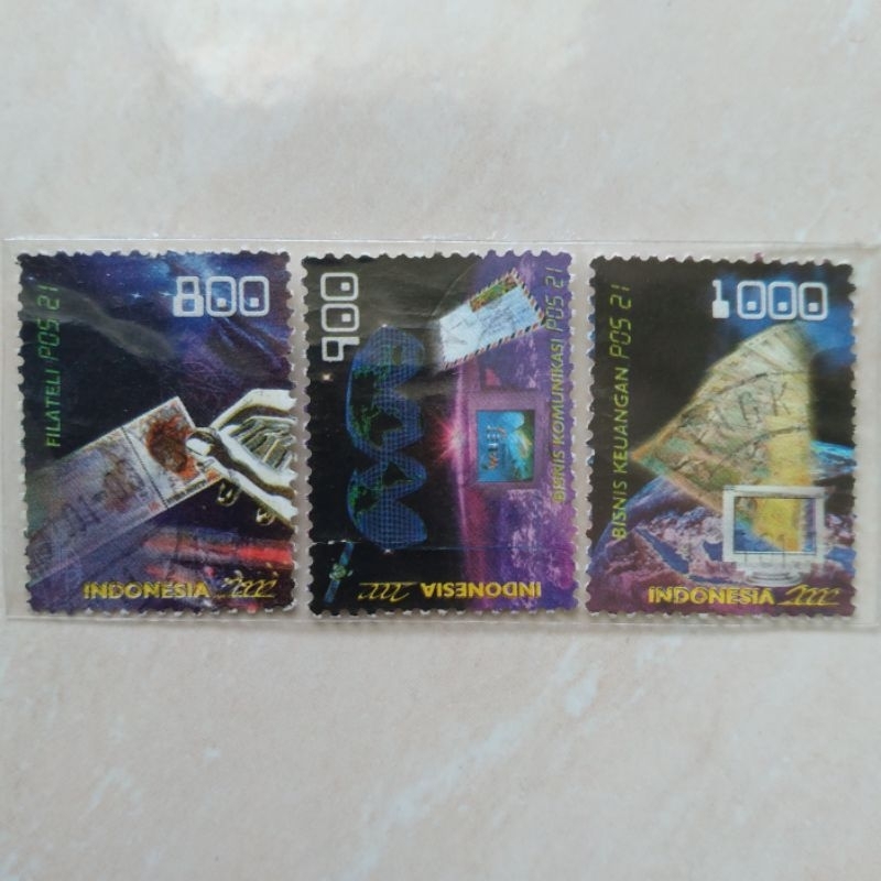 

Set Perangko Prangko Kuno Indonesia Pos 21 Th 2000 Used - YN1066