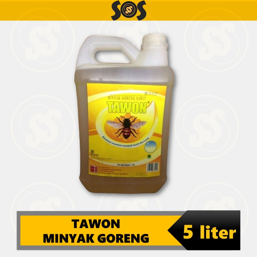 Tawon Minyak Goreng 5 Liter Jurigen/Minyak Goreng/Minyak Goreng Murah