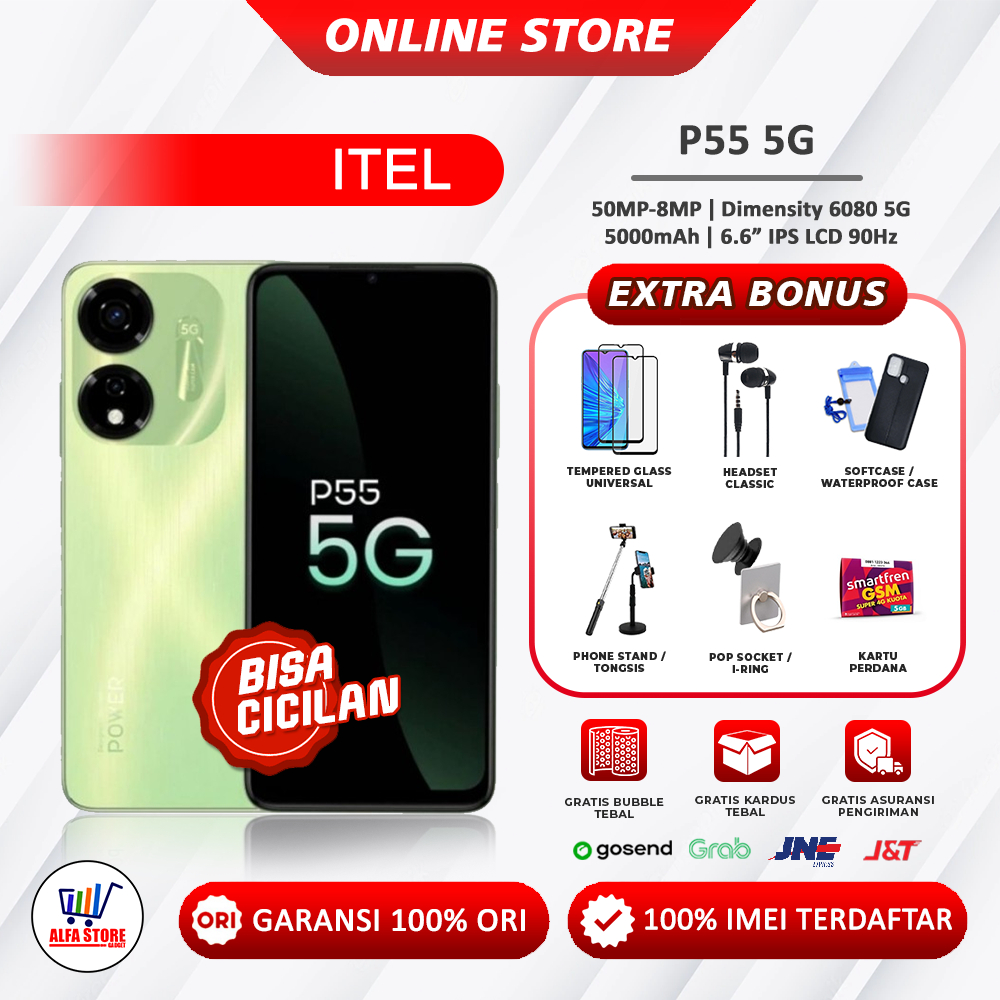 itel p65 ram 8/128gb itel p55 5G p55 4G ram 8/256 ram 8/128 ram 6/128Gb 5G 50M dual clear kamera gar