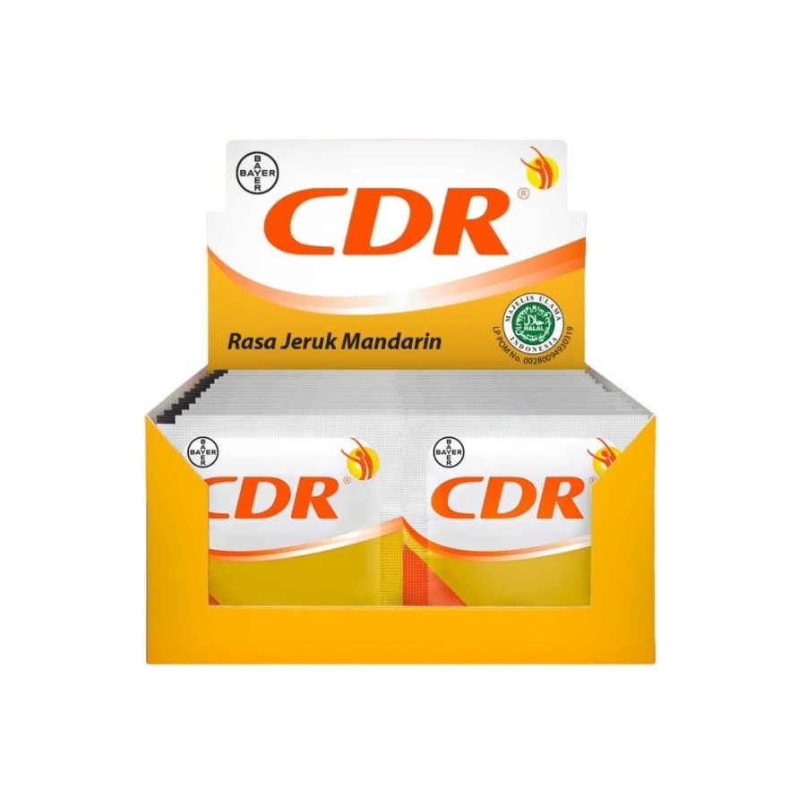 PROMO CDR Suplemen Kalsium Tulang Gigi Kesehatan Box 12 Strip 24 tablet Daya Tahan Tubuh Multivitami