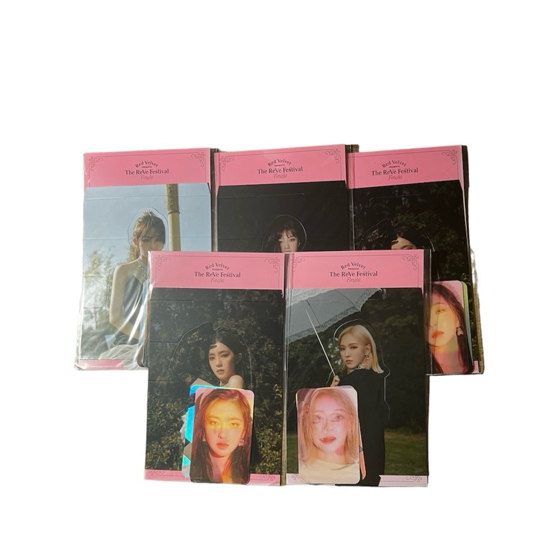 red velvet psycho reve festival finale holographic holo photocard postcard set
