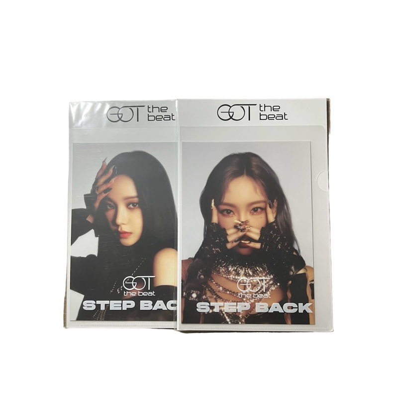 GOT the beat GIRLS ON TOP Step Back Taeyeon Karina Holographic Holo Photocard Postcard Set