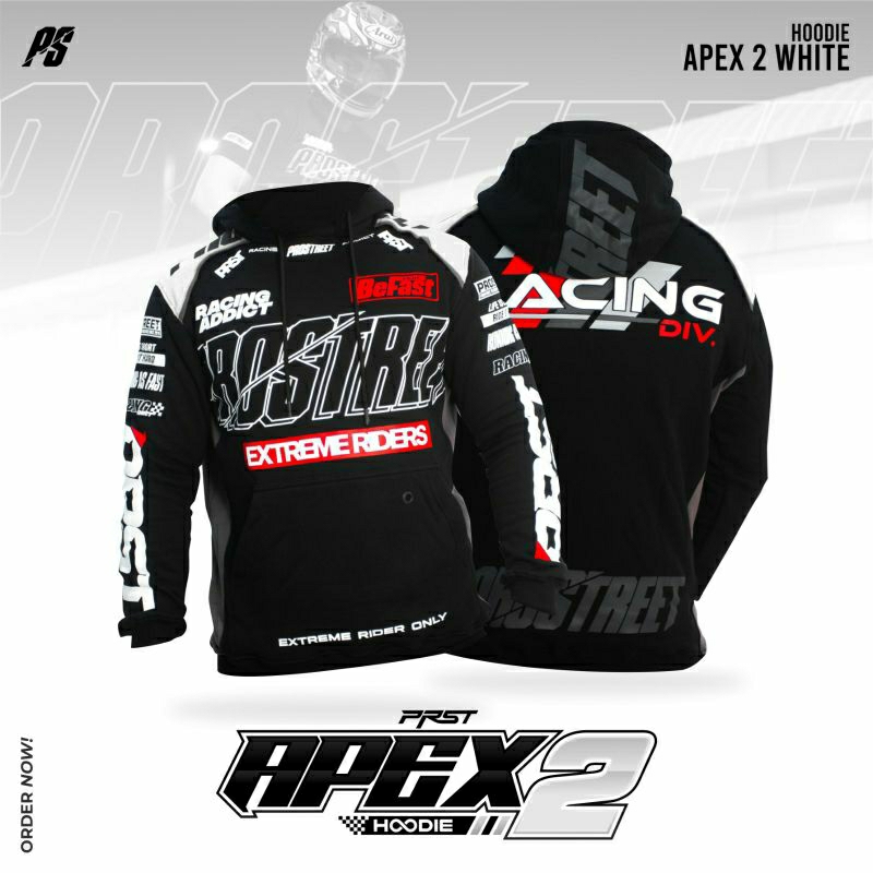 Hoodie Motor prostreet Apex White