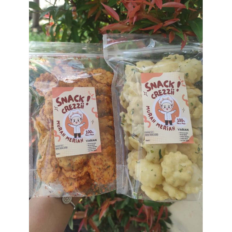 

Citruk enak gurih renyah molring krispi cemilan ala snack krezzii