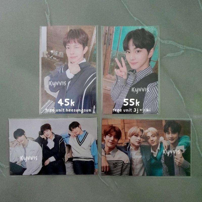 ENHYPEN JUNGWON HEESEUNG TC Exclusive Trading Card