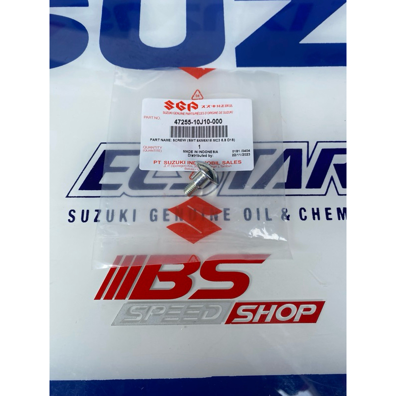 BAUT BOLT BODY SAYAP LEG CENTER SATRIA FU 150 KARBU CBU CKD FACELIFT ORIGINAL SGP 100% 47255-10J10-0