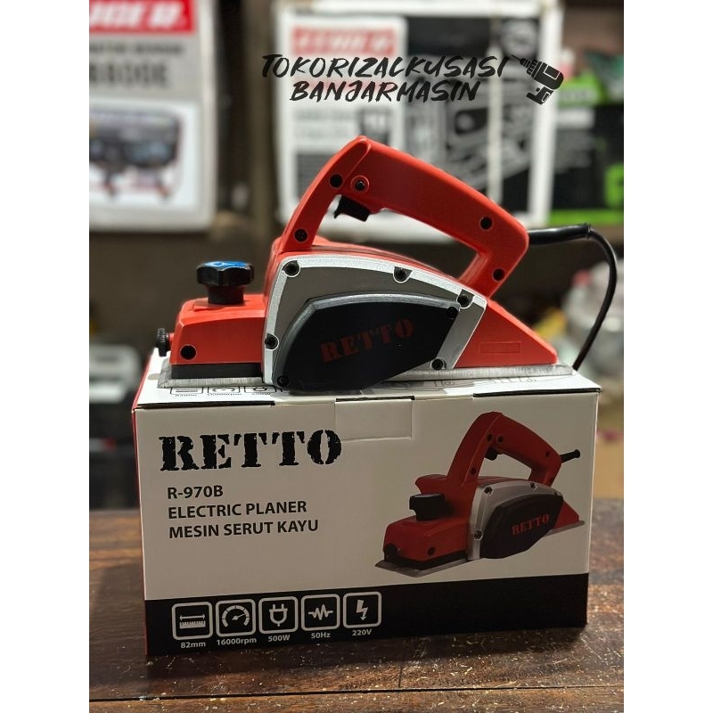 Planer mesin serut kayu, mesin katam kayu RETTO
