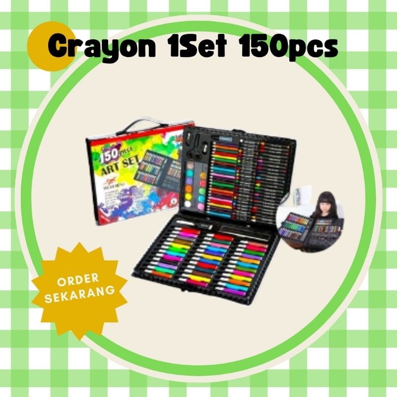 

MURAH !!! Coloring pensil Warna Art / Crayon 1set 150pcs