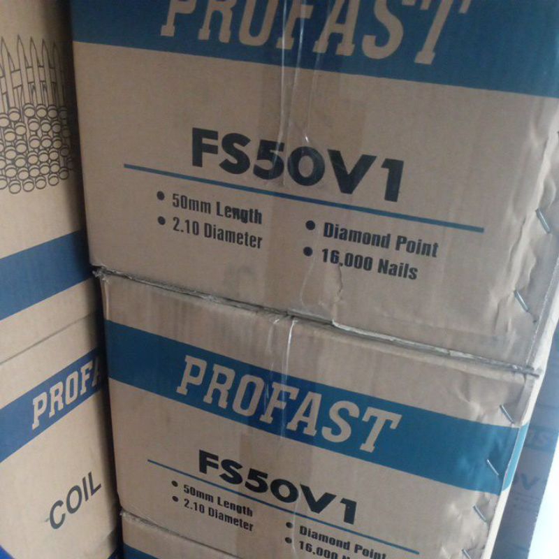 paku pallet ulir 50mm paku tembak ulir 5cm 1 dus isi 16.000 Profast