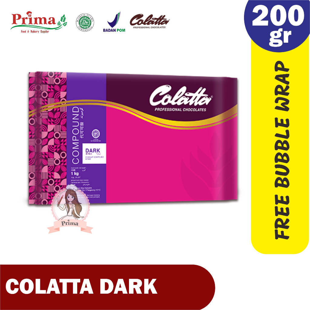 

Coklat batang - COLATTA compound dark 200gr /kemasanpotong/kemasanrepack