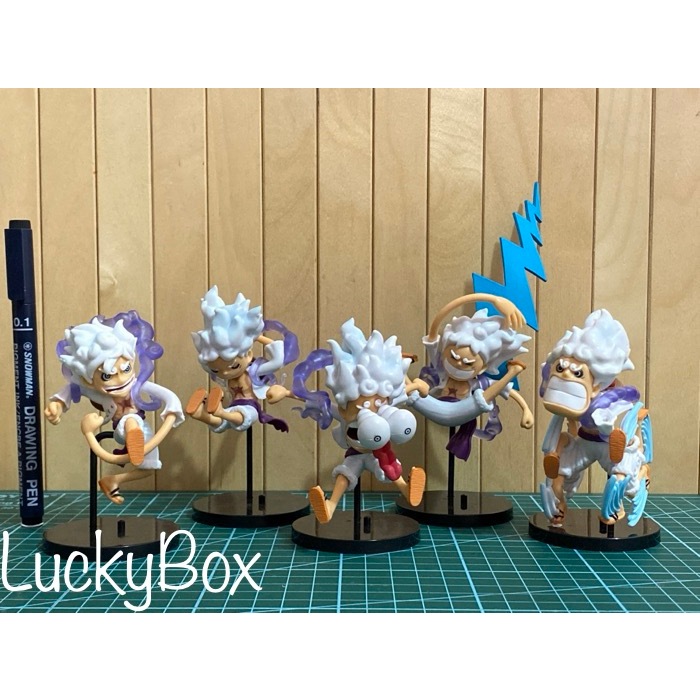 Action figure Nika Luffy set