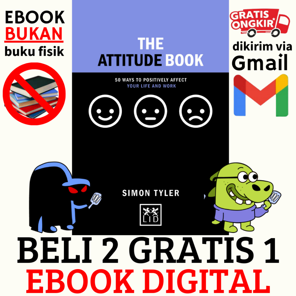 

(22) THE ATTITUDE BOOK ; Seni membuat hidup & karier anda menjadi lebih positif