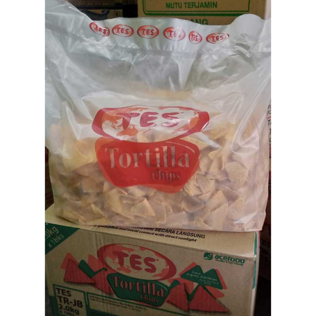 

TES TORTILLA KEMASAN 250GR / SNACK ORI / SNACK KILOAN