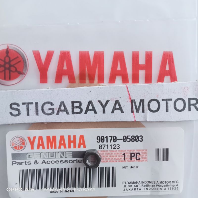 mur stelan klep Mio nut stelan klep Vixion nmax original