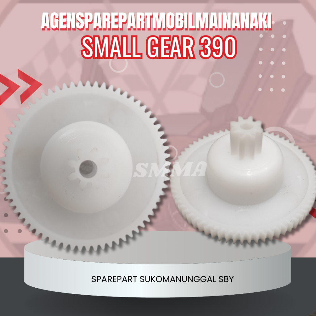 SMMA || GEAR DALAM KECIL GEARBOX 390 SMALL GEAR GEARBOX WSJ TIPE 390 MOBIL MOTOR MAINAN AKI ANAK