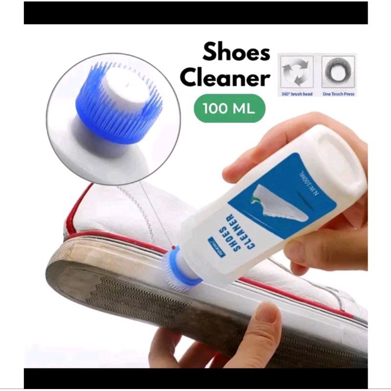 Cairan pemutih pembersih sepatu / pemutih sepatu sneakers