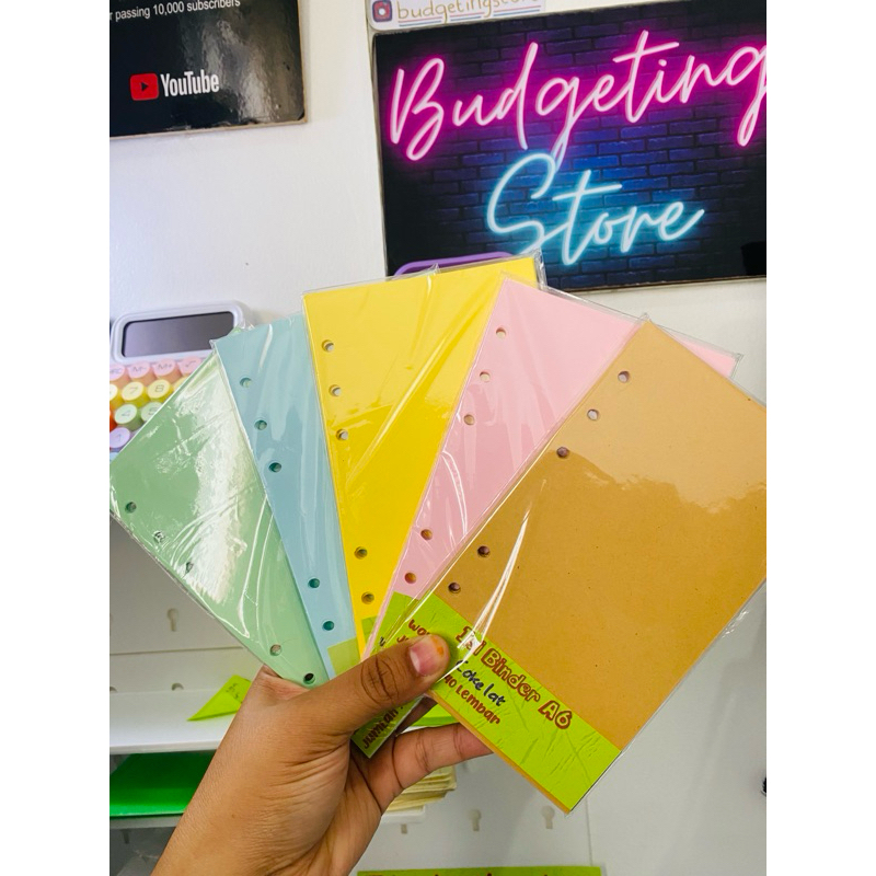 KERTAS ISI BINDER A6 (6 LUBANG)