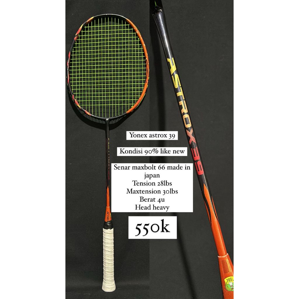 yonex astrox 39