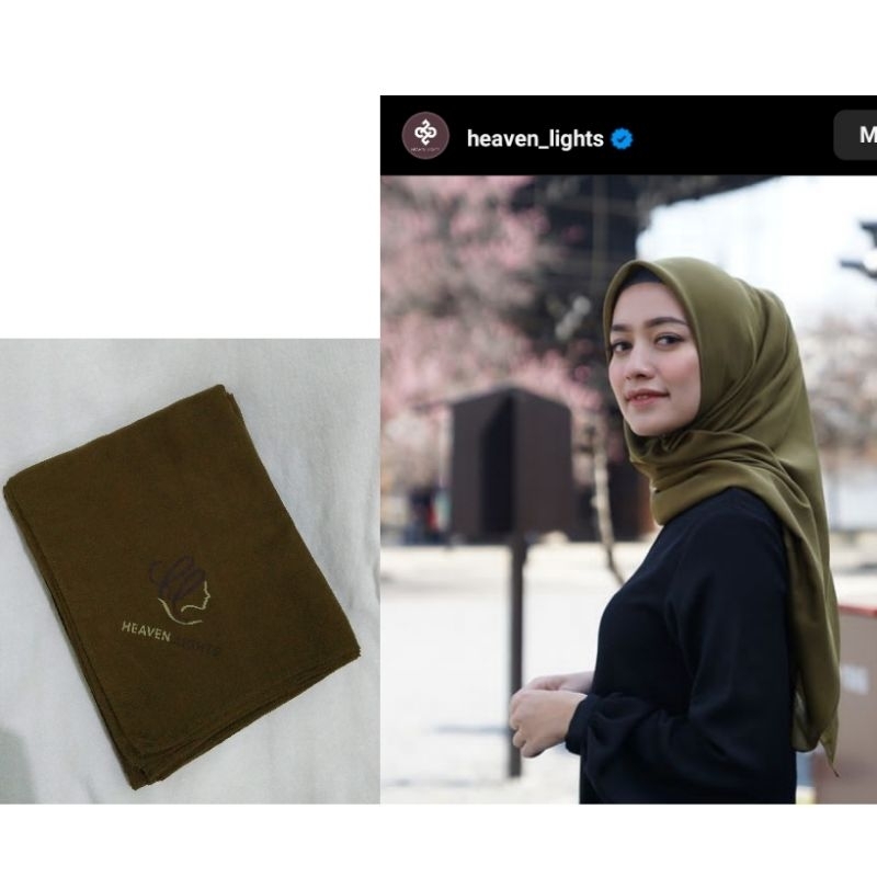 Voal Plain (Olive) by Heaven lights ||Preloved||