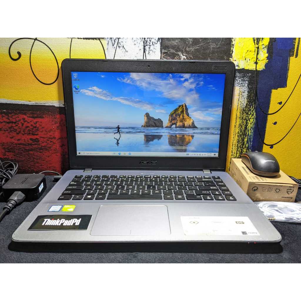 Laptop Asus A442U Core i5 8250U Ram 8gb Slim Murah