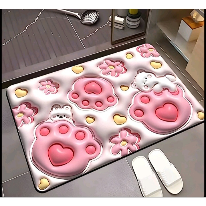 Keset motif Baru keset motif 3D keset motif Karakter keset kesan timbul