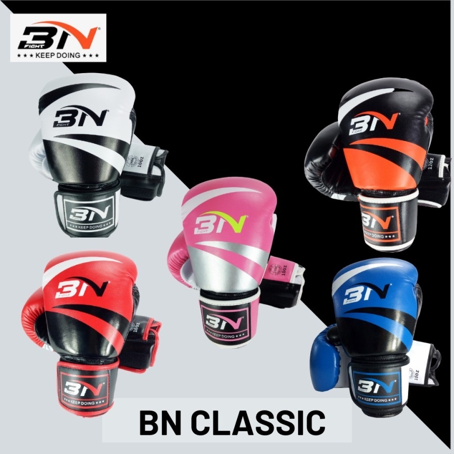 SARUNG TINJU BN CLASSIC / BOXING GLOVE MUAYTHAI GLOVE BOXING