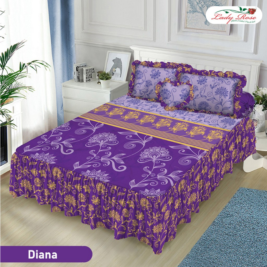RBB Sprei Rumbai Lady Rose King 180x200 - Diana