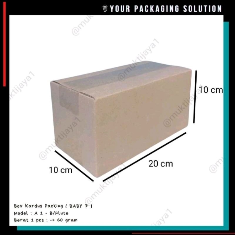 

Box Baby 7 • 20x10x10cm • Kotak ll Kardus ll Karton BK