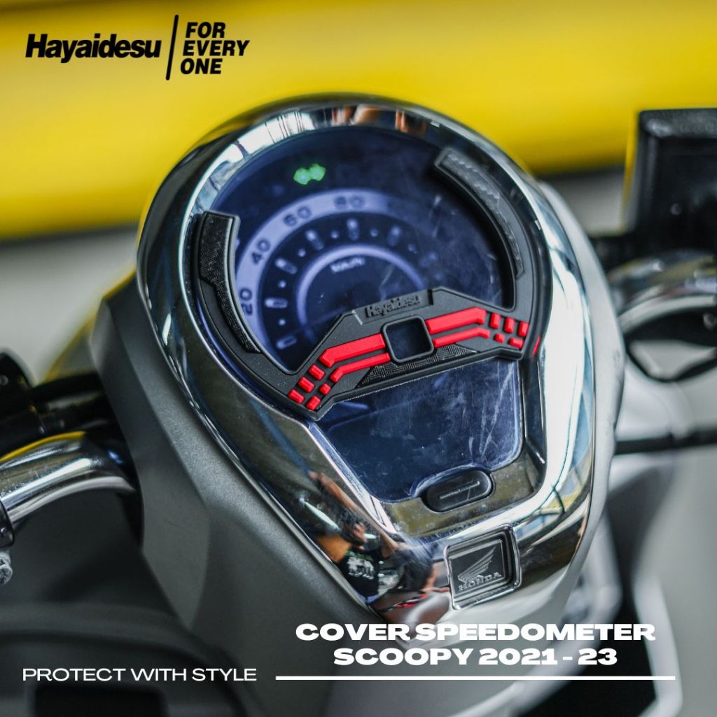 Hayaidesu Cover Speedometer New Honda Scoopy 2021-2023