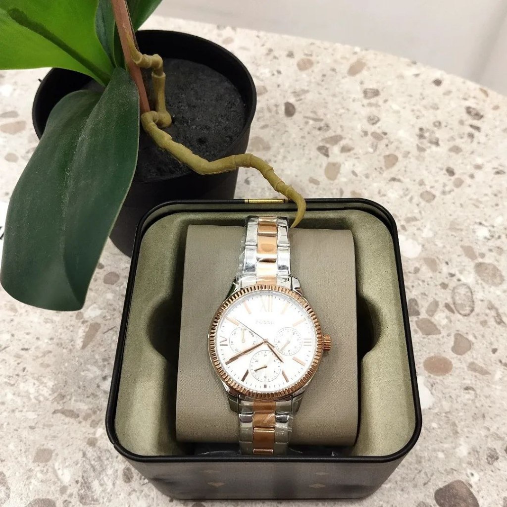 BQ3761 Rye Multifuncition Two-Tone Stainless Steel Watch