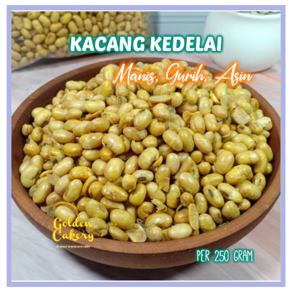 

❤️ Albani ❤️ Kacang Kedelai Asin Gurih 250 gr - Camilan Keluarga - Jajanan Kering