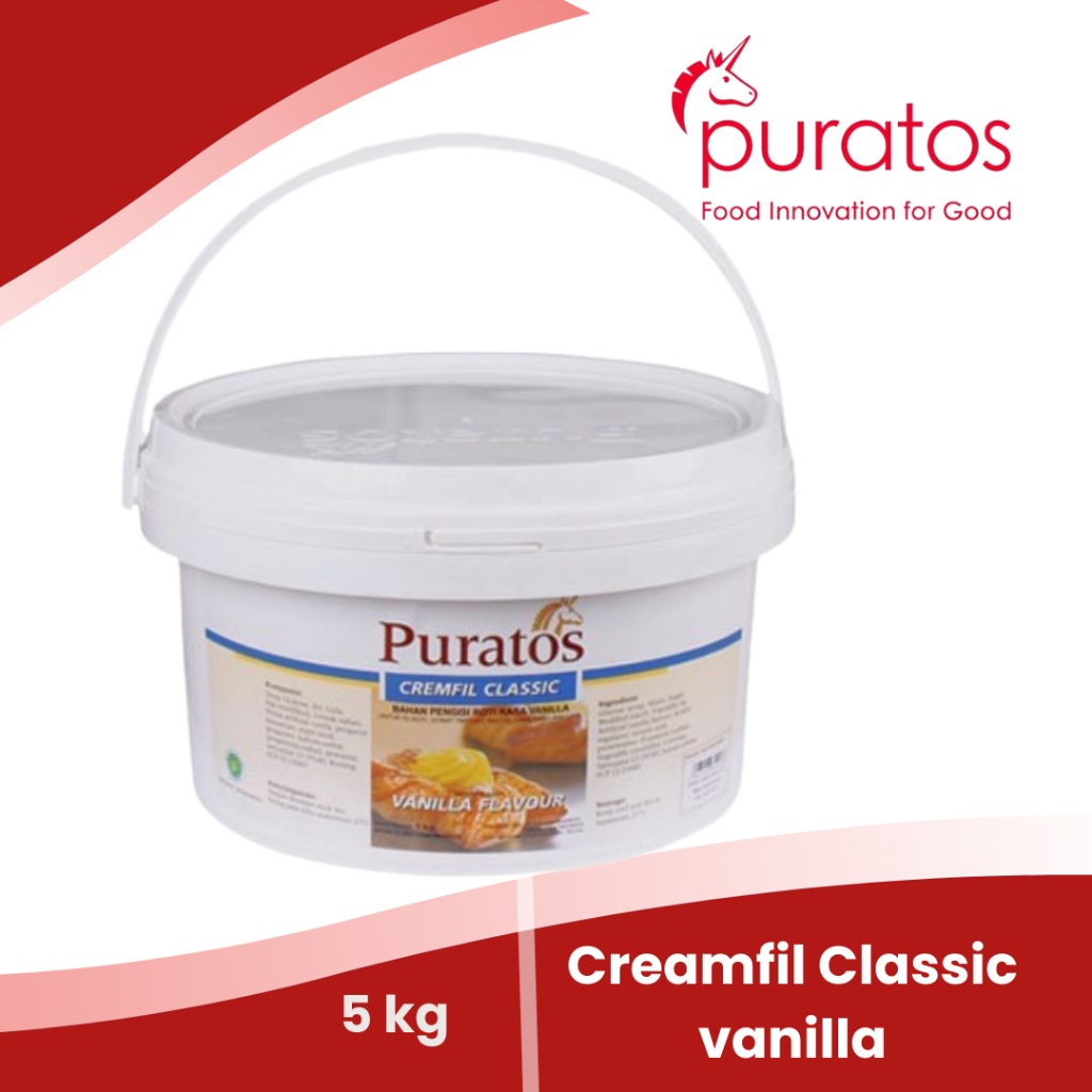 

Puratos Cremfil Classic / Cream (krim) Filling - vanilla