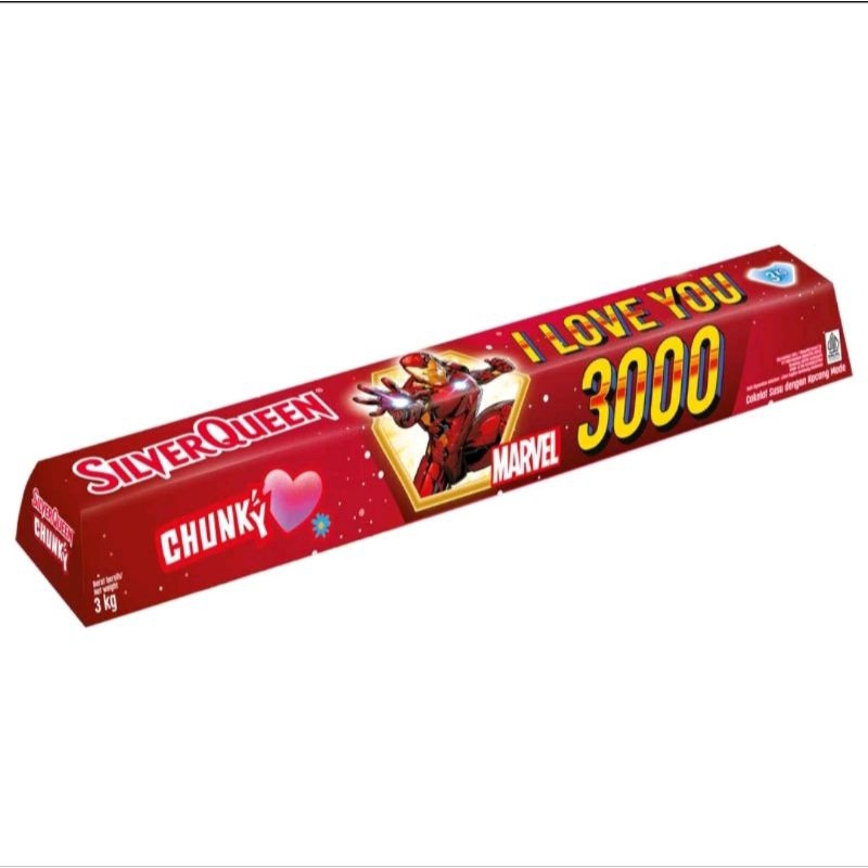 Silverqueen 3 Kg edisi valentine