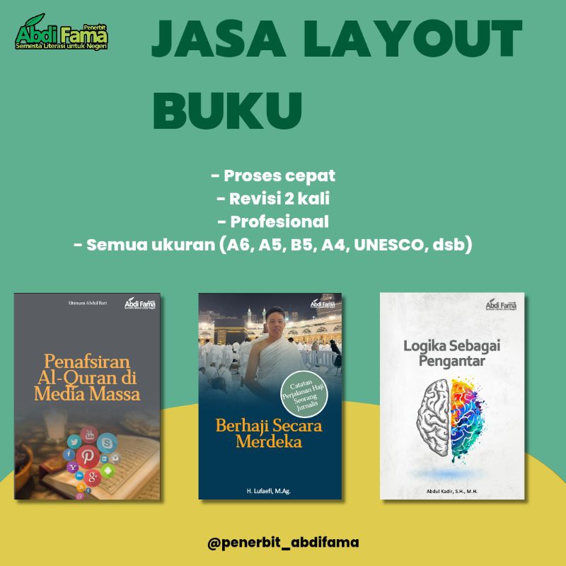 

Jasa LAYOUT buku
