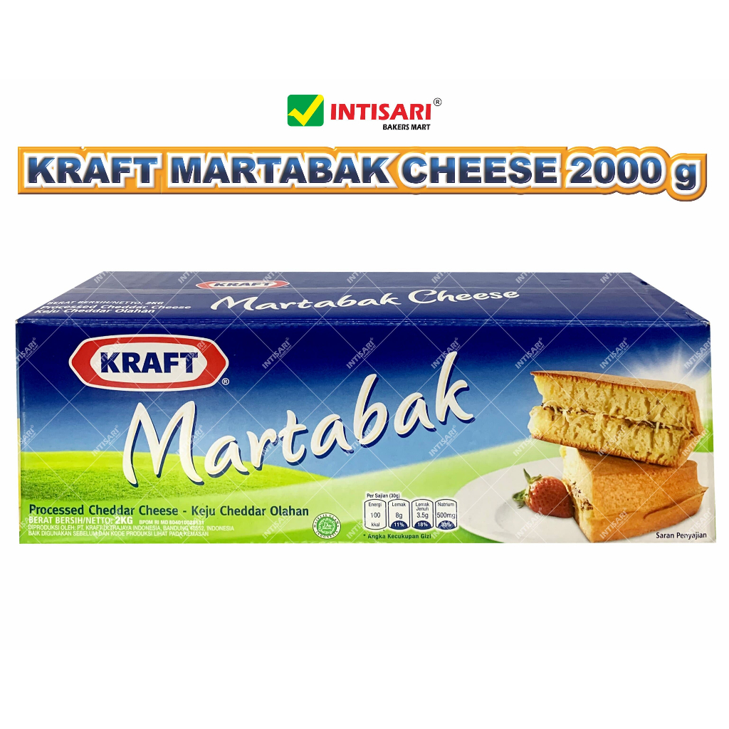 

KRAFT MARTABAK CHEESE 2000 G