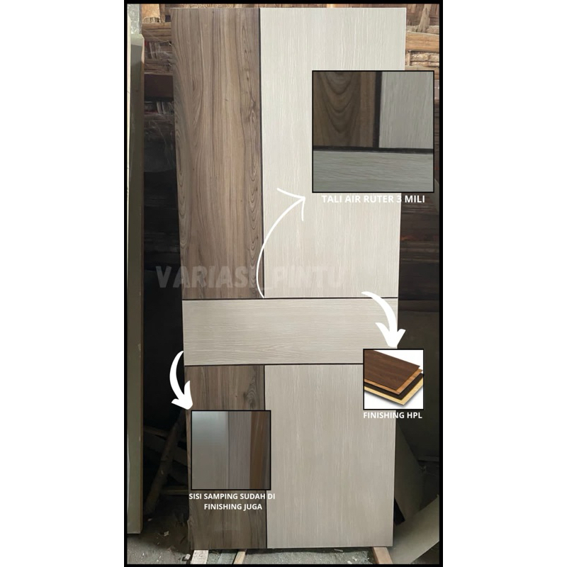 PINTU HPL / PINTU MINIMALIS / PINTU KAMAR / PINTU RUMAH