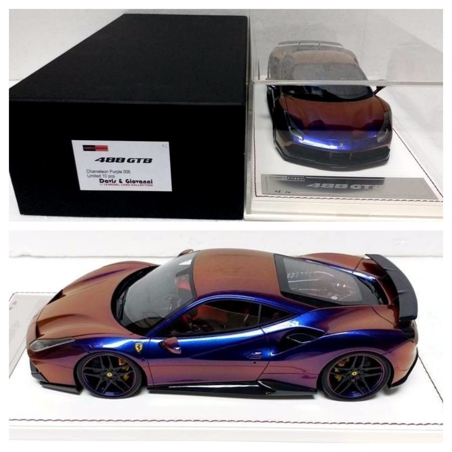 Davis & Giovanni, Novitec Rosso 488 GTB Chameleon Limited Number 01/10