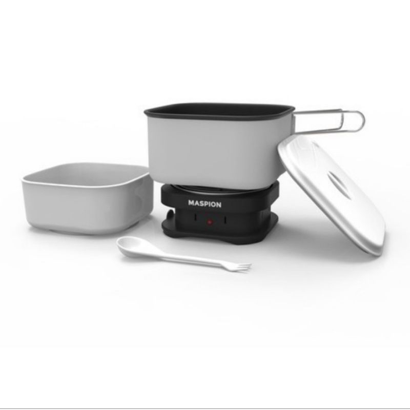 Electric Travel Multi Cooker (1 Liter) + Travel Bag Maspion EX-3051 / Panci Listrik Serbaguna EX 305