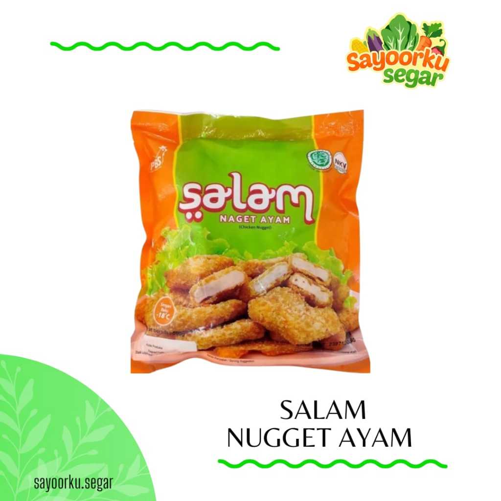 

KIRIM BESOK Salam chicken nugget 250gr / Salam nugget ayam 500gr