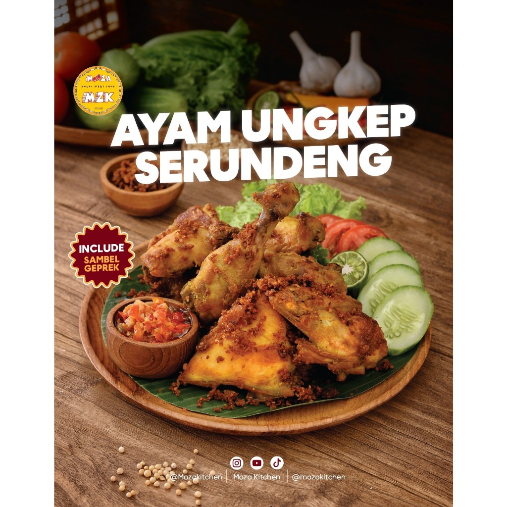 

Ayam Ungkep Serundeng