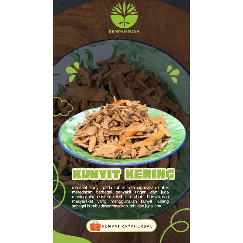 

Kunyit Kering 1 kg