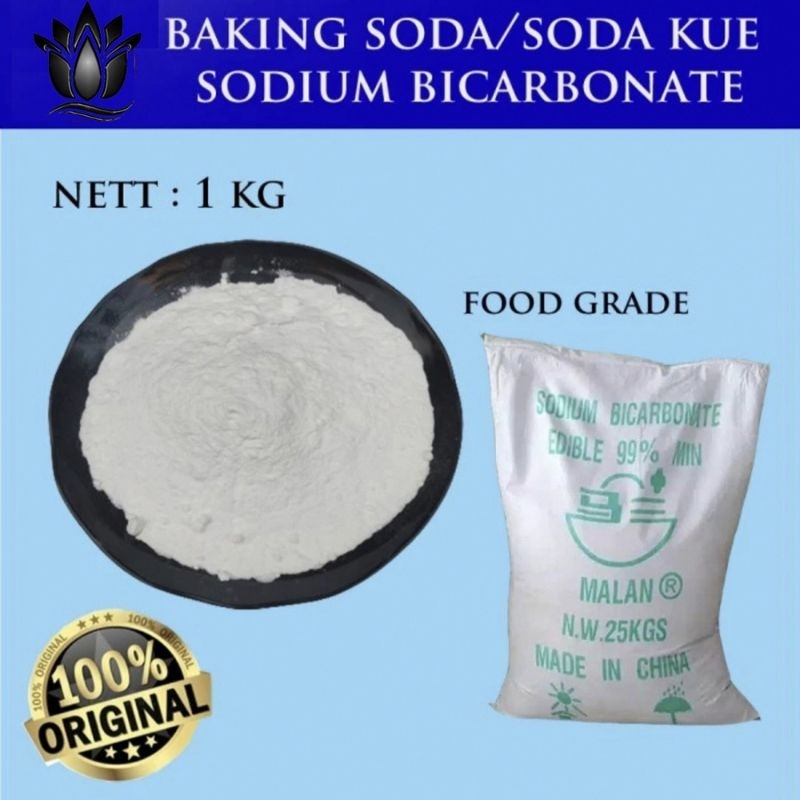 

Baking soda 1 kg/ Soda kue/ Sodium bikarbonat