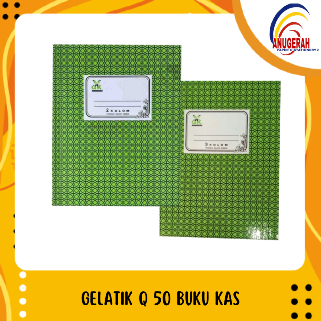 

GELATIK Q 50 BUKU KAS (PCS)