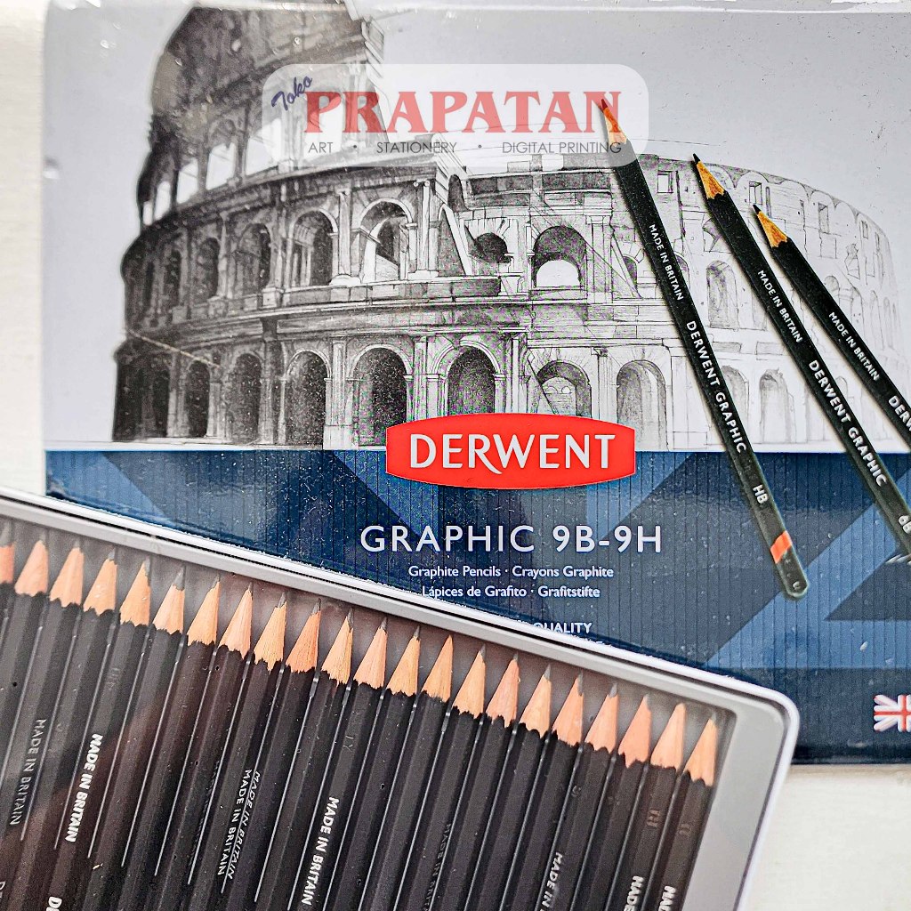 

Derwent Graphic Pencil 24C | Pensil Gambar Derwent